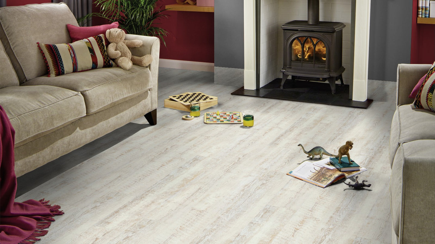 Rigid Core Klick-Vinyl White Painted Oak 4,5mm