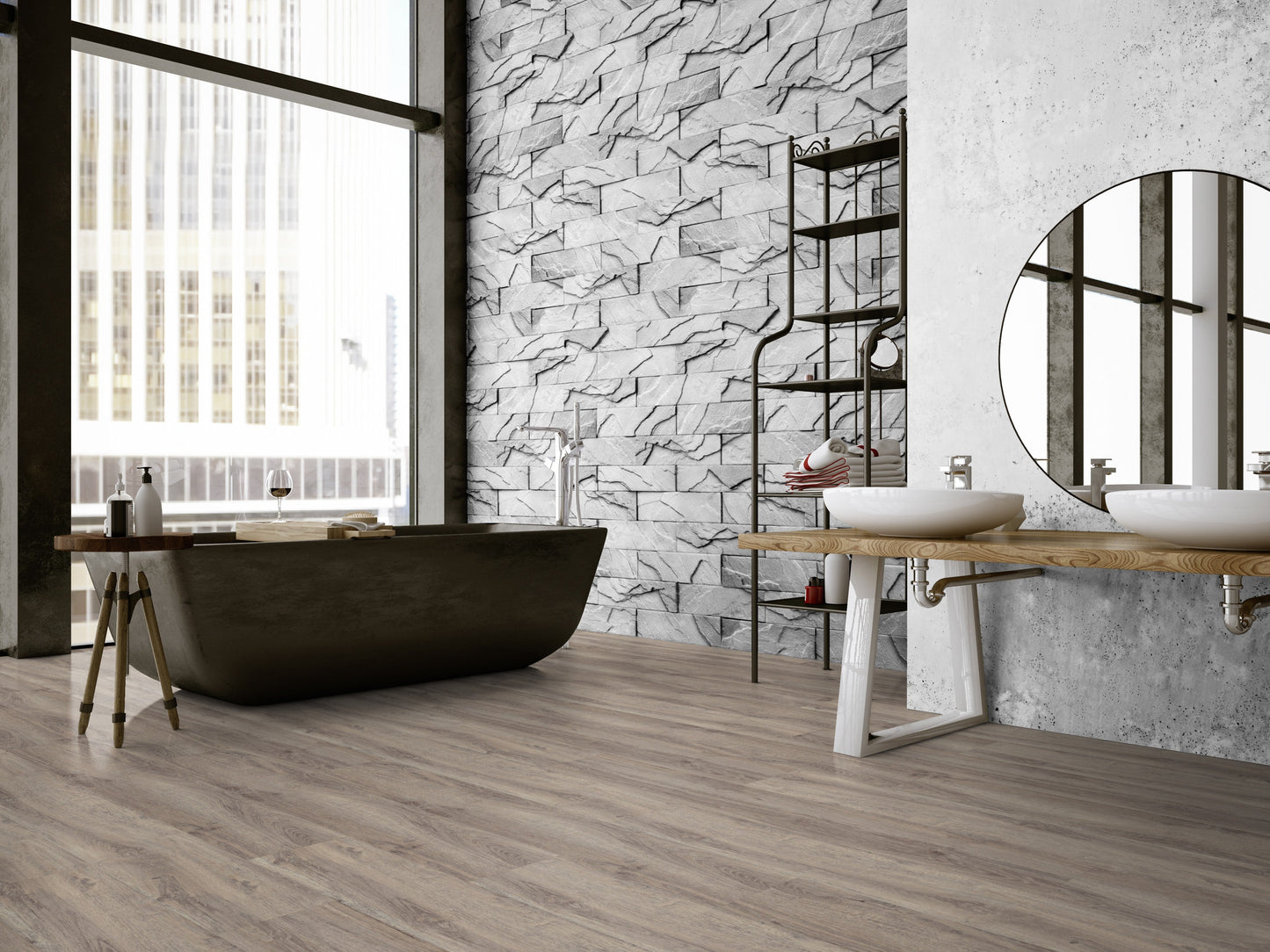 Klebe-Vinyl Baita Taupe 2,5mm