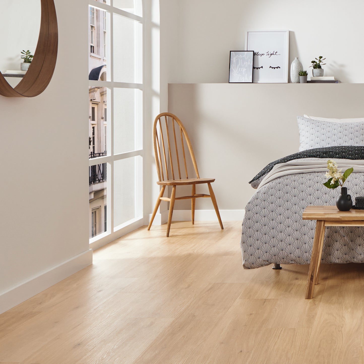 Rigid Core Klick-Vinyl Canadian Nude Oak 6,5mm