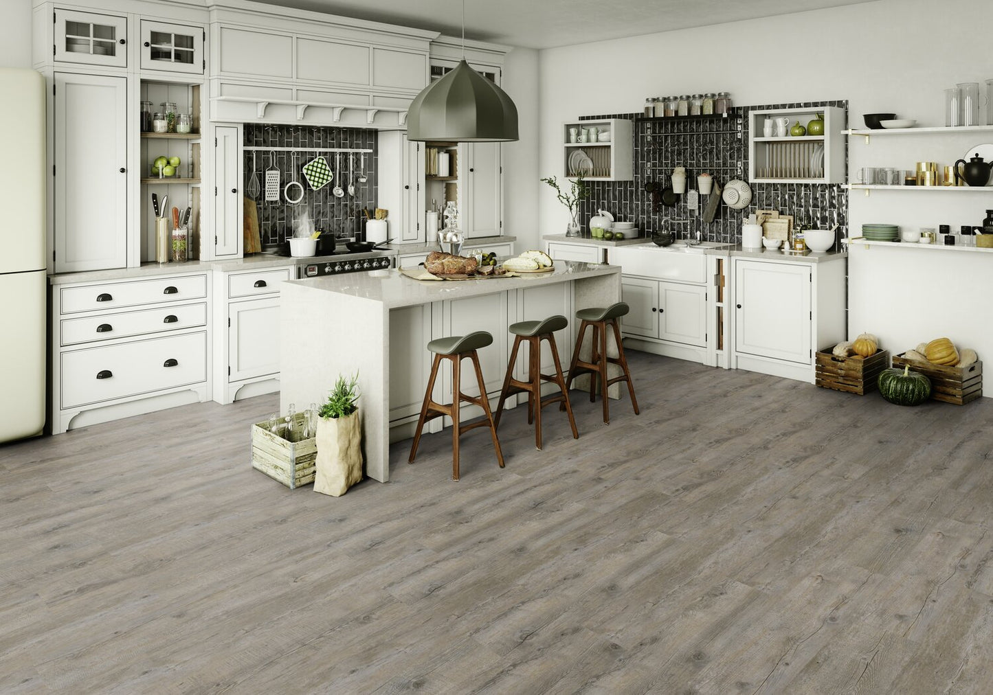 Selbstklebender Vinylboden "Pecan" 2mm