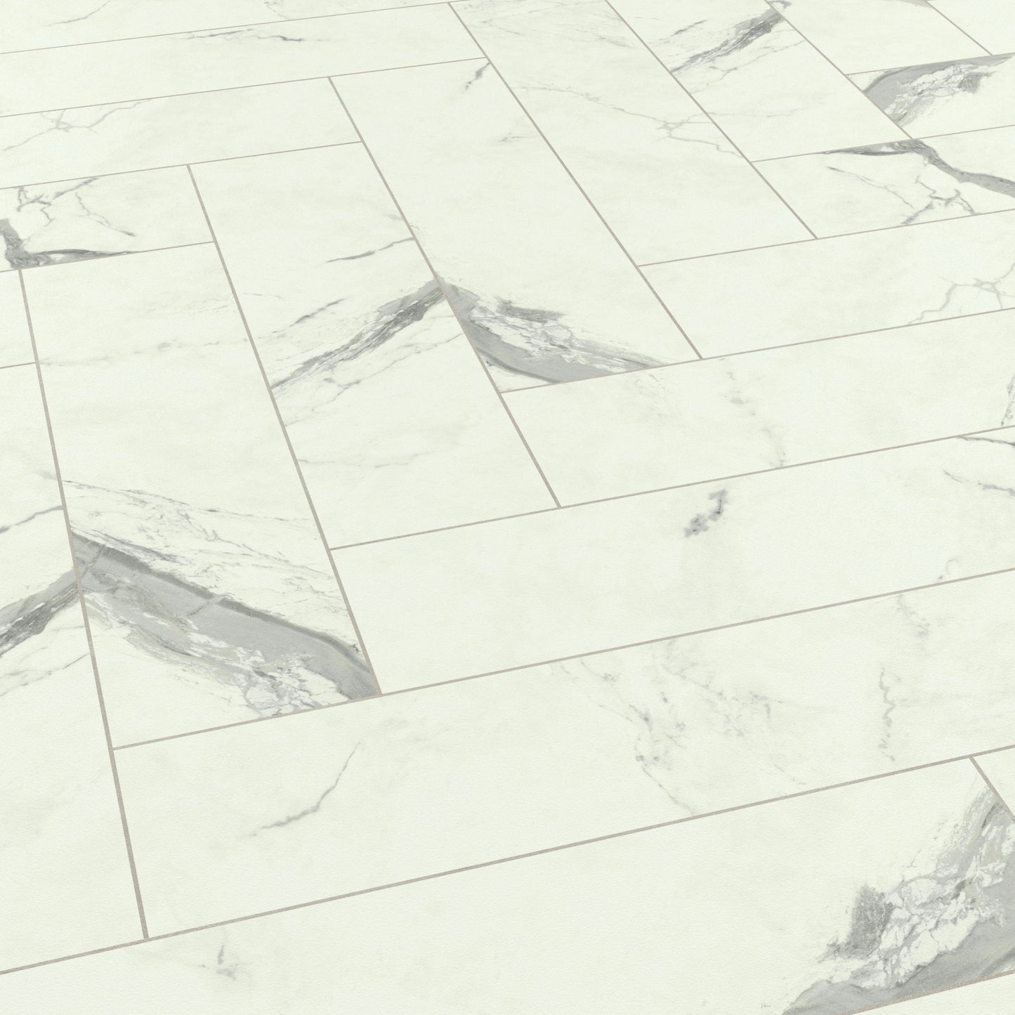 Rigid Core Klick-Vinyl Palazzo Marble 6,5mm - Fischgrät