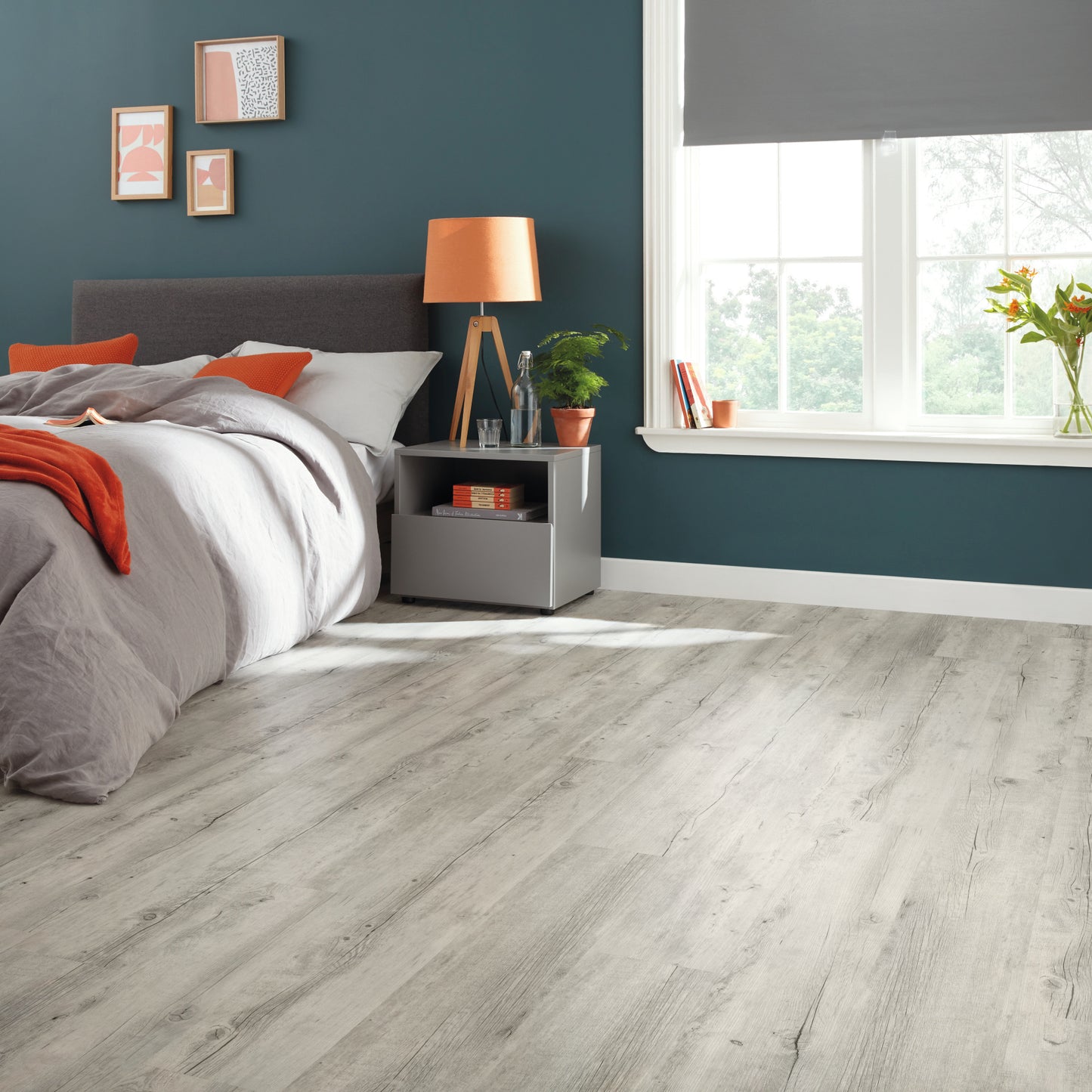 Rigid Core Klick-Vinyl Light Distressed Oak 5,5mm