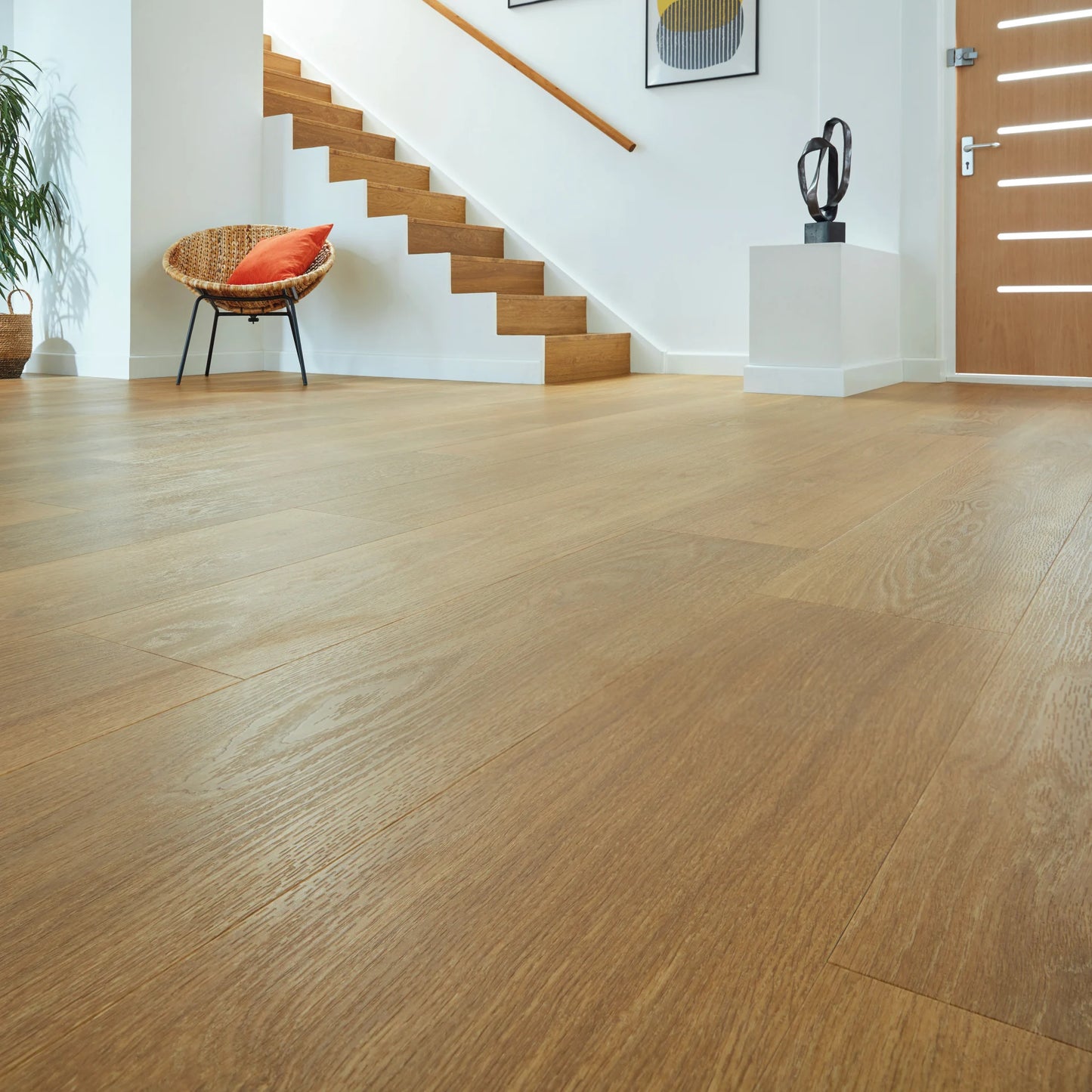 Rigid Core Klick-Vinyl Golden Brushed Oak 6,5mm