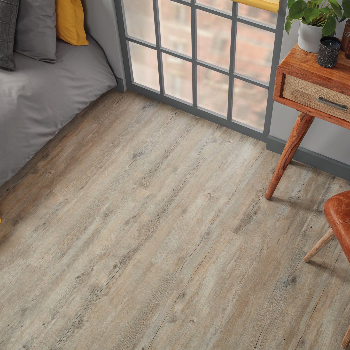 Rigid Core Klick-Vinyl Distressed Oak 5,5mm