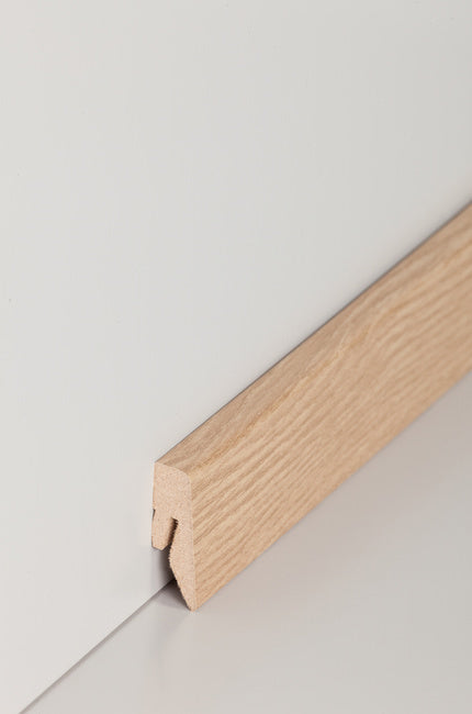 Fußleiste "Donau Eiche" MDF-Kern & foliert - 2500 x 40 x 15 mm