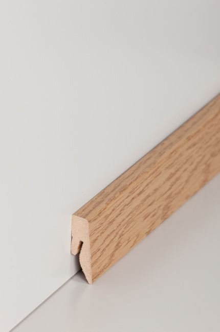 Fußleiste "Isar Eiche" MDF-Kern & foliert - 2500 x 40 x 15 mm