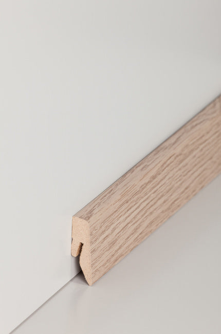 Fußleiste "Yukon Eiche" MDF-Kern & foliert - 2500 x 40 x 15 mm