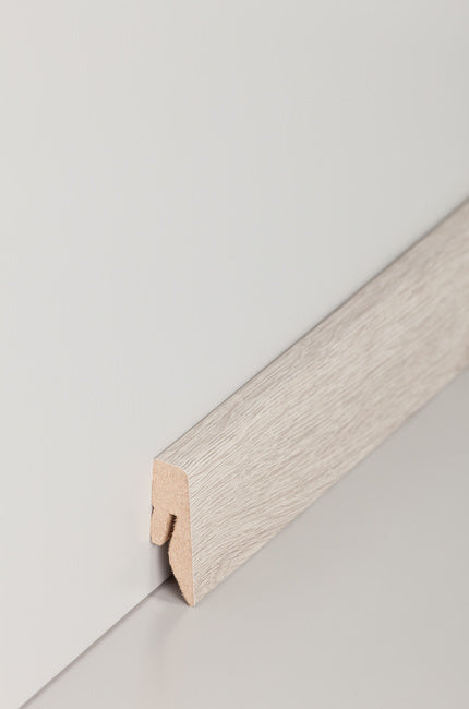Fußleiste "Loire Eiche" MDF-Kern & foliert - 2500 x 40 x 15 mm