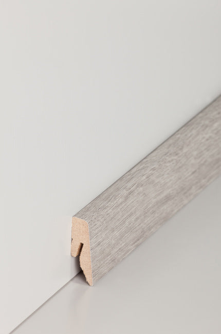 Fußleiste "Orinoco Eiche" MDF-Kern & foliert - 2500 x 40 x 15 mm