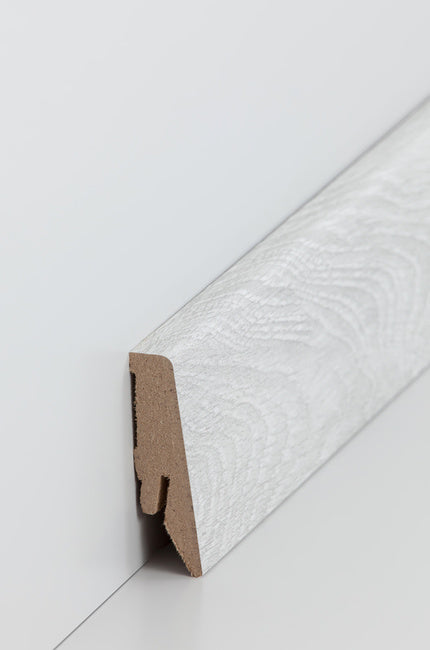 Fußleiste "Euphrat Eiche" MDF-Kern & foliert - 2400 x 58 x 18 mm