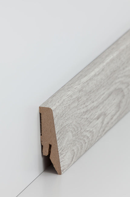 Fußleiste "Orinoco Eiche" MDF-Kern & foliert - 2500 x 58 x 18 mm