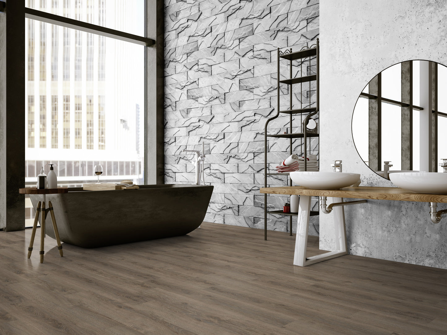 Klick Vinyl Senso 20 Lock Lumber Taupe 3,4mm
