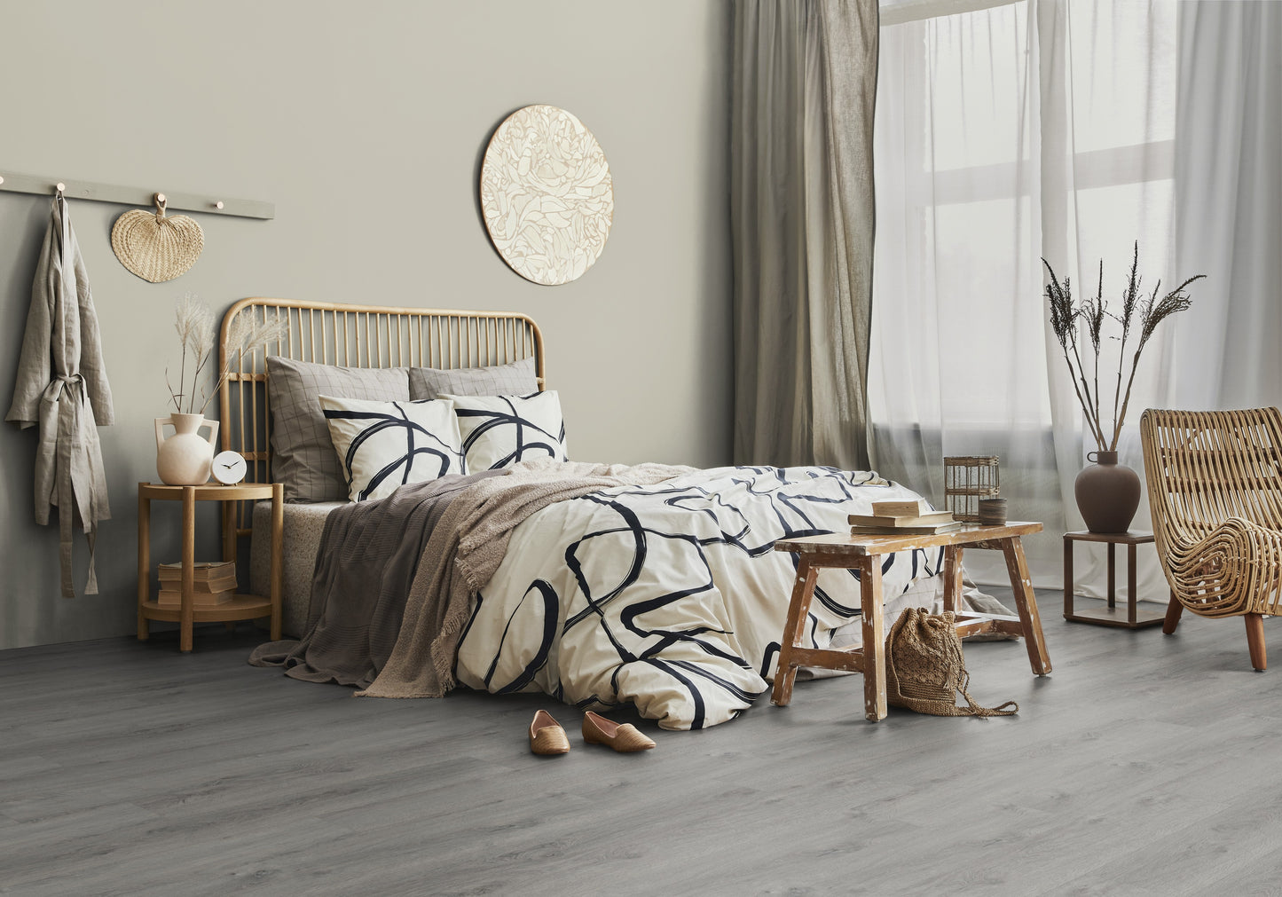 Klick Vinyl Senso 20 Lock Lumber Grey 3,4mm