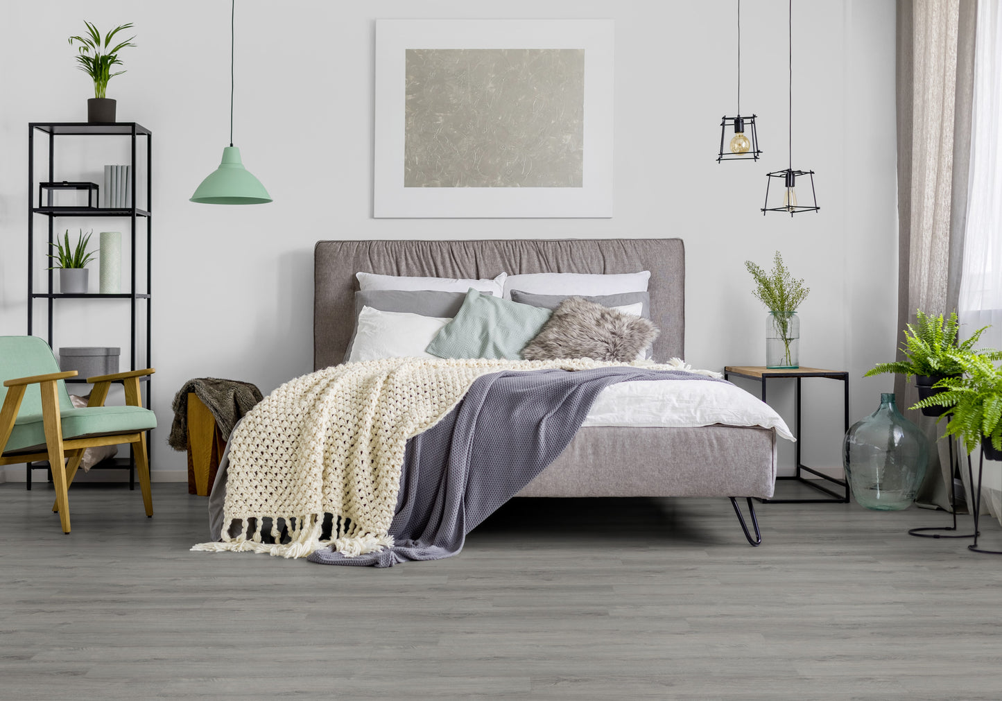 Klick Vinyl Senso 20 Lock Lumber Grey 3,4mm