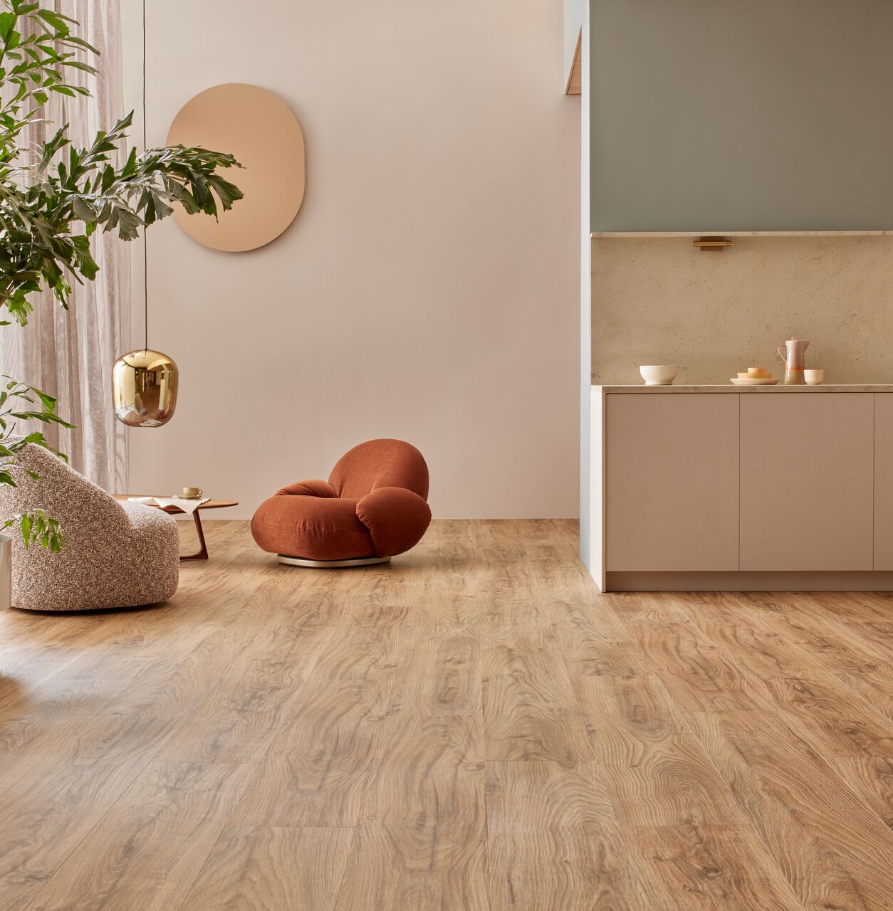 Loose Lay Vinyl Allura Flex "Central Oak"