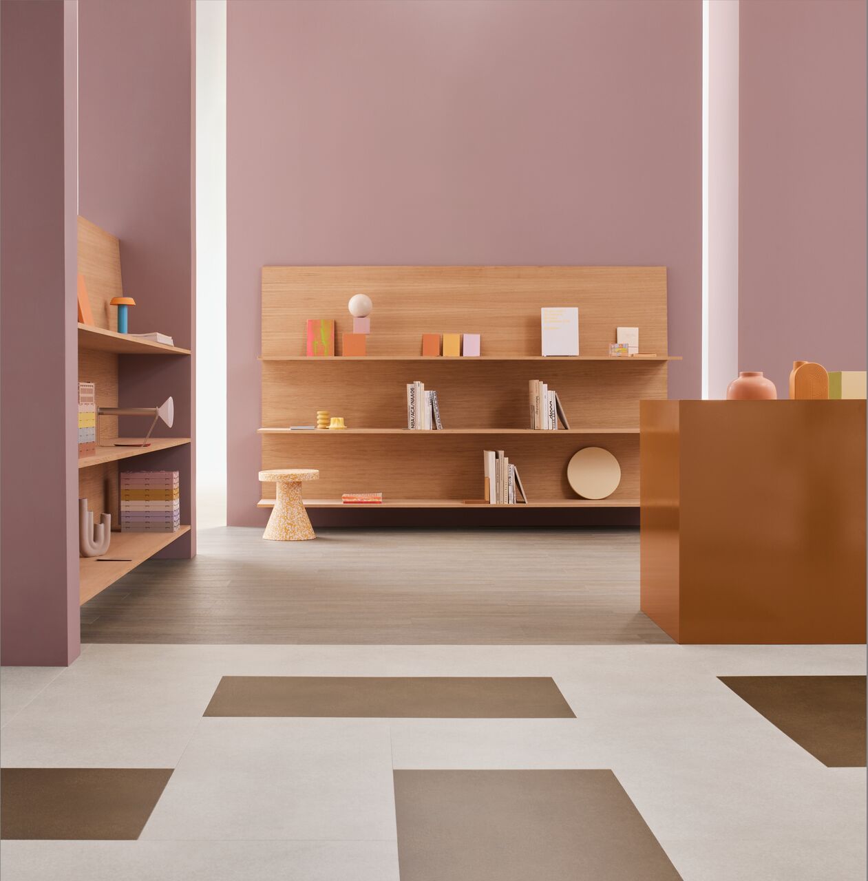Loose Lay Vinyl Allura Flex "Pale Speckeld Ceramic"