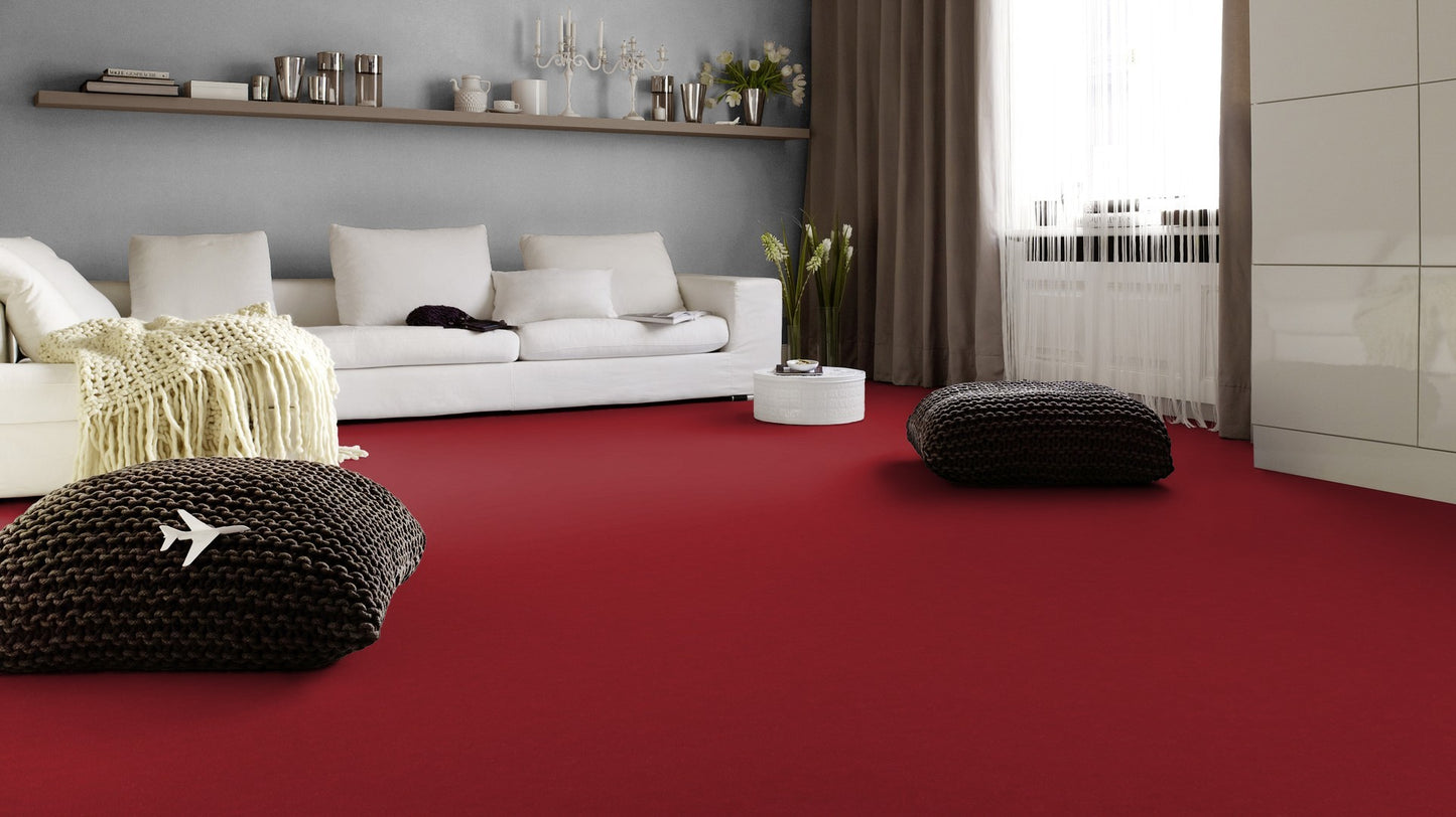 Vorwerk Passion "Modena" Teppichboden - 1L39 Rot